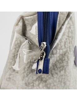 Nécessaire de Viagem Stitch Azul 100 % PVC 23 x 20 x 13 cm