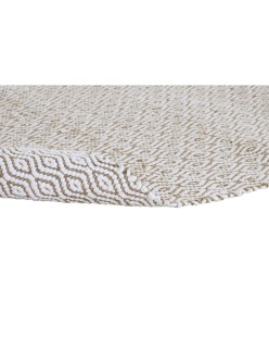 Alfombra Home ESPRIT Blanco Natural 150 x 1 x 230 cm