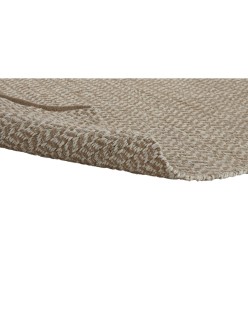 Alfombra Home ESPRIT Blanco Natural 120 x 1 x 180 cm