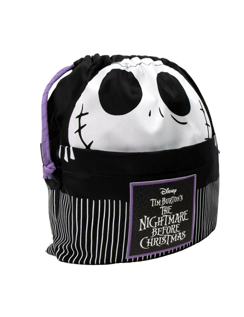 Neceser de Viaje The Nightmare Before Christmas Negro 100 % Nylon 16,5 x 25 x 7 cm