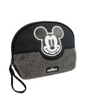 Neceser de Viaje Mickey Mouse Negro 100 % poliéster 28 x 19 x 6 cm