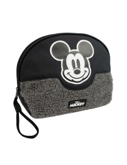 Neceser de Viaje Mickey Mouse Negro 100 % poliéster 28 x 19 x 6 cm