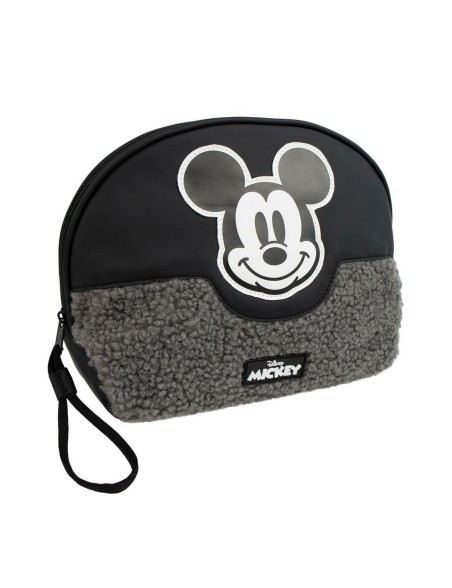 Neceser de Viaje Mickey Mouse Negro 100 % poliéster 28 x 19 x 6 cm