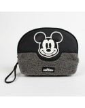 Neceser de Viaje Mickey Mouse Negro 100 % poliéster 28 x 19 x 6 cm