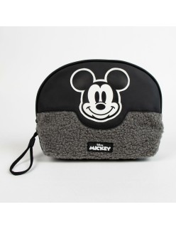 Travel Vanity Case Mickey Mouse Black 100 % polyester 28 x 19 x 6 cm