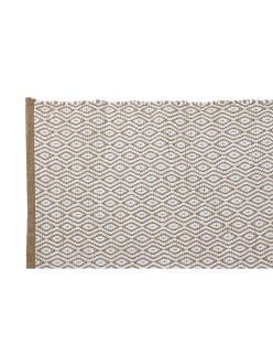 Teppich Home ESPRIT Weiß natürlich 120 x 1 x 180 cm