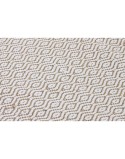 Alfombra Home ESPRIT Blanco Natural 120 x 1 x 180 cm
