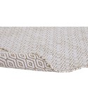 Alfombra Home ESPRIT Blanco Natural 120 x 1 x 180 cm