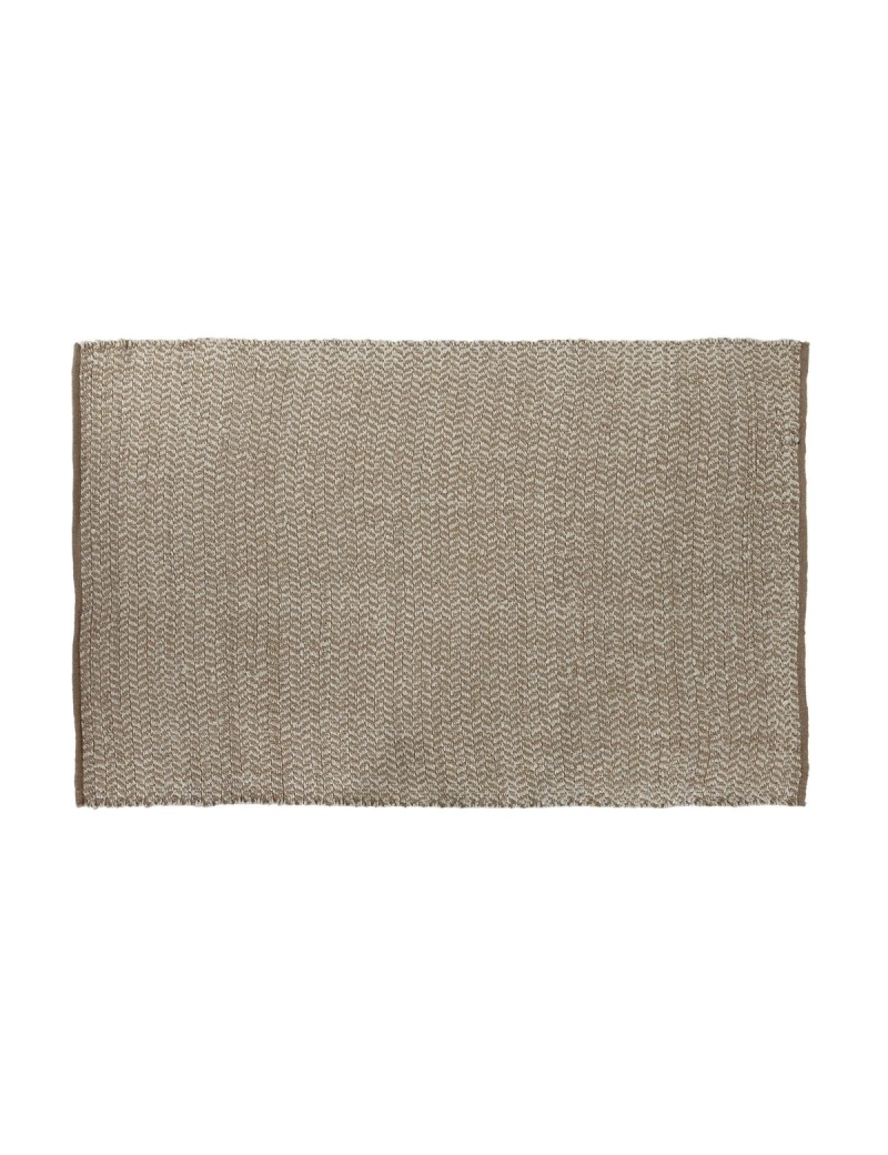 Alfombra Home ESPRIT Blanco Natural 150 x 1 x 230 cm