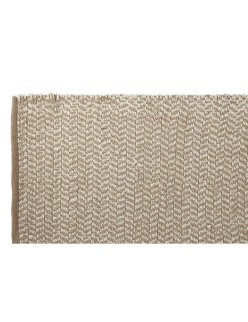 Alfombra Home ESPRIT Blanco Natural 150 x 1 x 230 cm