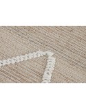 Alfombra Home ESPRIT Blanco Natural Boho 160 x 230 x 1 cm