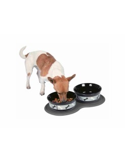 Toalha de Mesa Trixie 45x25 cm Cinzento