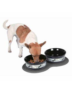 Toalha de Mesa Trixie 45x25 cm Cinzento