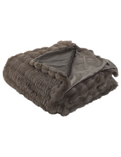 Manta Home ESPRIT Marrón 220 x 240 x 1 cm