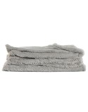 Decke Home ESPRIT Hellgrau 220 x 240 x 1 cm