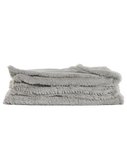 Manta Home ESPRIT Gris claro 220 x 240 x 1 cm