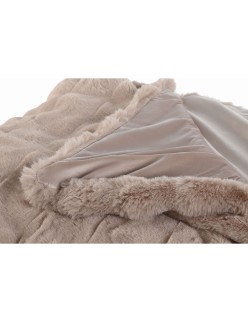 Manta Home ESPRIT Rosa claro 220 x 240 x 1 cm