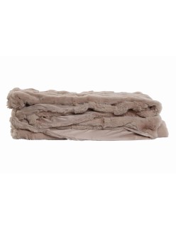 Decke Home ESPRIT Hellrosa 220 x 240 x 1 cm