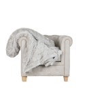 Manta Home ESPRIT Gris claro 220 x 240 x 1 cm
