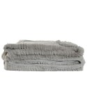 Manta Home ESPRIT Gris claro 220 x 240 x 1 cm