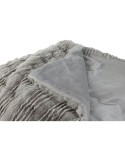 Manta Home ESPRIT Gris claro 220 x 240 x 1 cm