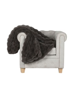 Decke Home ESPRIT Braun 220 x 240 x 1 cm