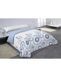 Juego de funda nórdica Hosteline CARLOSAL Azul Cama de 105 2 Piezas
