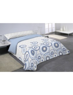 Juego de funda nórdica Hosteline CARLOSAL Azul Cama de 105 2 Piezas