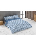 Set di copripiumino Hosteline MOTA Azzurro Osimano 260 x 240 cm 4 Pezzi