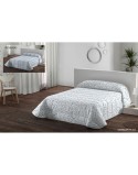 Duvet cover set Hosteline MARGARITA Blue Super king 3 Pieces