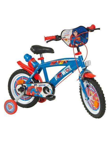 Bicicletta per Bambini Superman Superman Multicolore 14"
