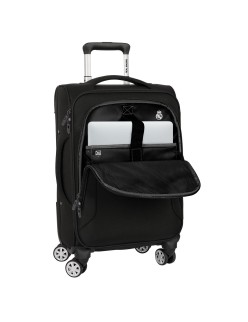 Cabin Trolley Real Madrid C.F. Premium Black 20'' 35 x 51 x 20 cm
