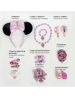 Child Toilet Bag Minnie Mouse Pink Multi-composition