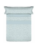 Jeu de draps Tejidos Reina Bleu Lit 1 persone