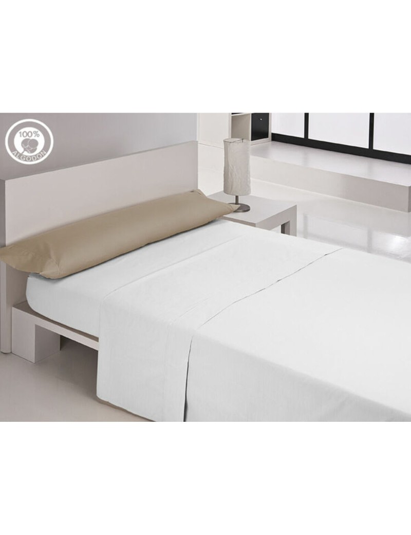 Funda de almohada Happy Home LISOS COTTON Blanco