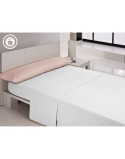 Funda de almohada Happy Home LISOS COTTON Blanco