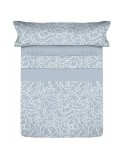 Jeu de draps Tejidos Reina Bleu Lit 1 persone