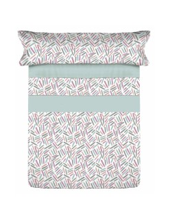 Jeu de draps Tejidos Reina Lit 1 persone
