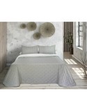 Colcha Tejidos Reina Triana Gris 235 x 270 cm
