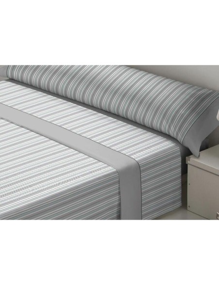 Bettwäsche-Set Tejidos Reina Ander Grau King size