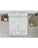 Set di Lenzuola Tejidos Reina Parchis Multicolore Matrimoniale