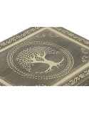 Guarda-Joias Home ESPRIT Branco Champanhe Madeira Alumínio 22,5 x 17,5 x 7,6 cm