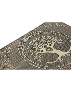 Jewelry box Home ESPRIT White Champagne Wood Aluminium 17,5 x 12,5 x 8,5 cm