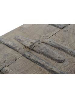Forziere Home ESPRIT Naturale teak Pezzo unico 118 X 66 X 87 cm