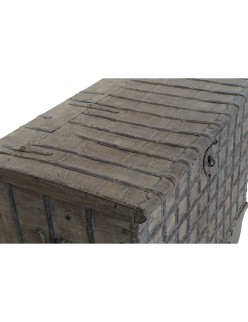 Forziere Home ESPRIT Naturale teak Pezzo unico 118 X 66 X 87 cm