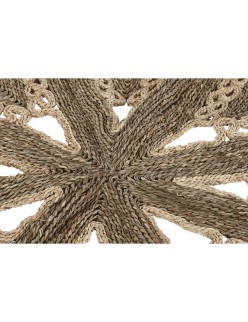 Teppich Home ESPRIT natürlich Tropical 178 X 178 X 1,8 cm