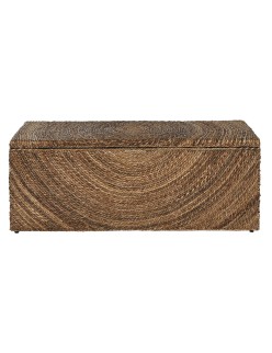 Coffre Home ESPRIT Naturel Fibre 120 x 45 x 50 cm