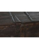Forziere Home ESPRIT Marrone Ferro teak 137 x 44 x 98 cm