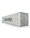 Forziere Home ESPRIT Container Blu cielo Metallo Vintage 89 x 41,5 x 45,5 cm