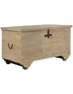 Forziere Home ESPRIT Naturale teak 136 X 70 X 76 cm